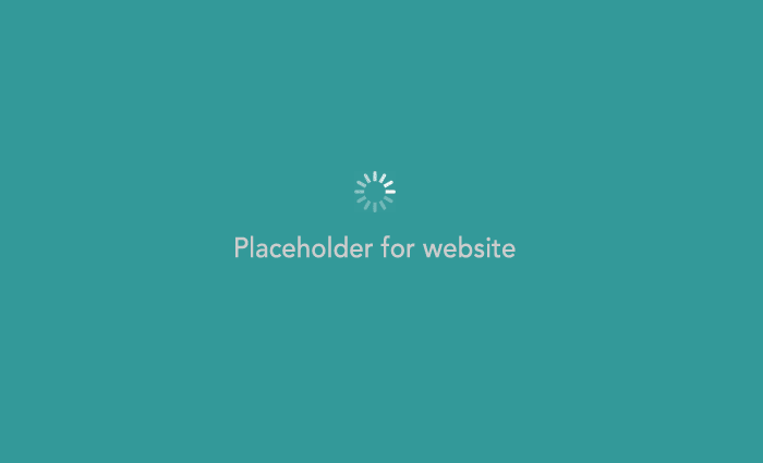 website poster placeholder